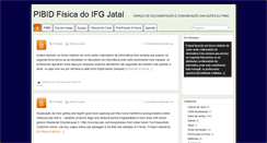 Desktop Screenshot of pibidfisica.ensinodeciencias.net